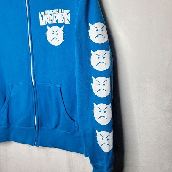 The Smashing Pumpkins The World is a Vampire 2023 Tour Hoodie Size Medium - Picture 4 of 8